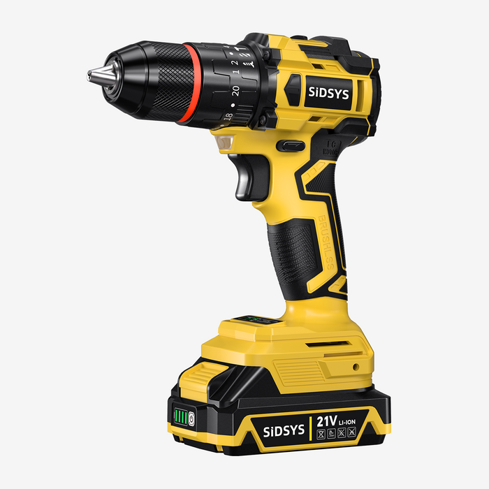 Cordless Impact Drill Brushless 2 Batteries